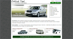 Desktop Screenshot of calicut-taxi.com